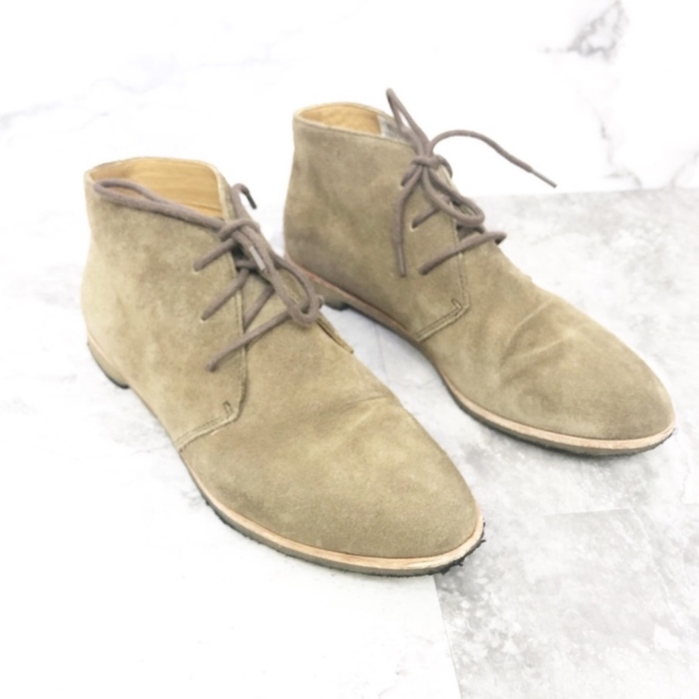 Clarks Phenia Desert Khaki Suede Ankle Boot 8.5